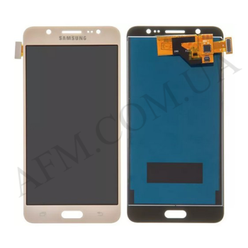 Дисплей Samsung J510F/ J510H Galaxy J5 2016 INCELL золотий