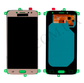 Дисплей Samsung J730 Galaxy J7 2017 OLED золотий
