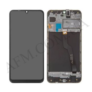 Дисплей Samsung M105 Galaxy M10 2019 чорний + рамка