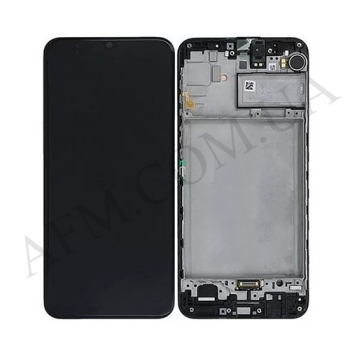 Дисплей Samsung M225F Galaxy M22/ E225F OLED чорний + рамка