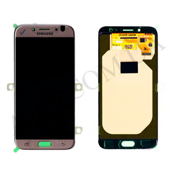 Дисплей Samsung сервисный J730 Galaxy J7 2017 золотой GH97-20736C!