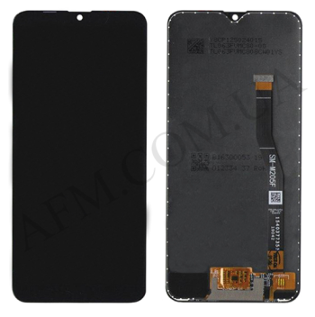 Дисплей Samsung сервисный M205 Galaxy M20 2019 чёрный GH82-18682A