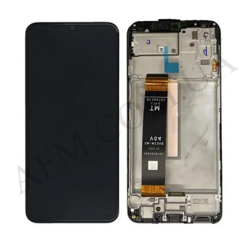 Дисплей Samsung сервисный M236B Galaxy M23 5G/ M336B чёрный + рамка GH82-28669A