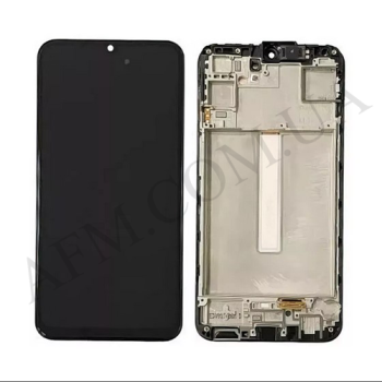 Дисплей Samsung сервисный M346 Galaxy M34 5G чёрный + рамка GH82-32722A