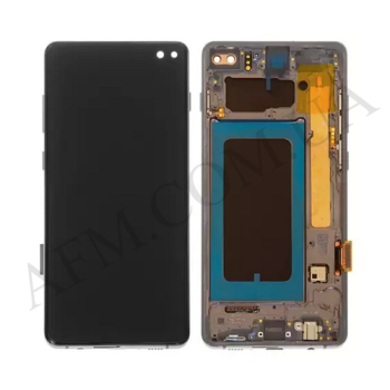 Дисплей Samsung G975F Galaxy S10 Plus TFT чорний + рамка