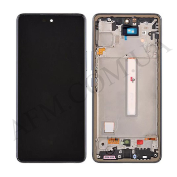 Дисплей Samsung A536B Galaxy A53 INCELL чорний + рамка