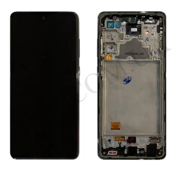 Дисплей Samsung A725F Galaxy A72 OLED чорний + рамка