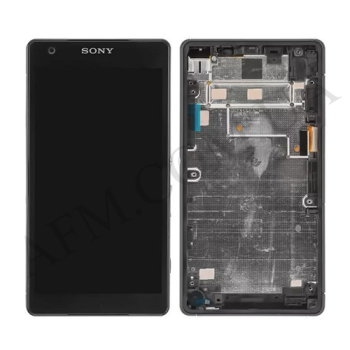 Дисплей Sony D6563 Xperia Z2a чорний + рамка!