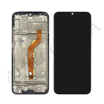 Дисплей Tecno Spark 4 KC2/ Tecno Spark (KC8)/ Camon 12 (CC7) чорний + рамка