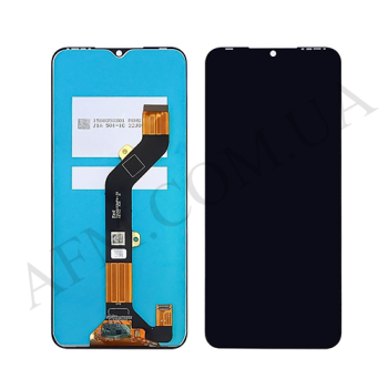 Дисплей Tecno Spark 7 (KF6/ KF6N)/ Tecno Spark 7 Go (KF6m) чорний оригінал в упаковці