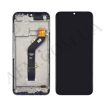 Дисплей Tecno Spark 7 (KF6/ KF6N)/ Tecno Spark 7 Go (KF6m) чорний + рамка