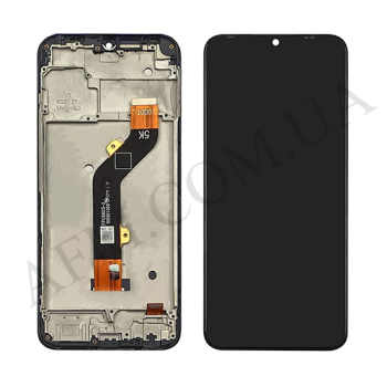 Дисплей Tecno Spark 8C (KG5K) чорний + рамка