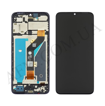 Дисплей Tecno Spark GO 2023 (BF7) чорний + рамка