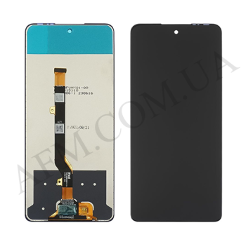 Дисплей Tecno Pova 5 (LH7n) чорний + рамка