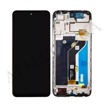 Дисплей Tecno Pova Neo 3 (LH6n) чорний + рамка