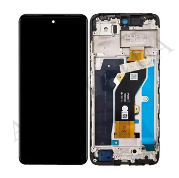 Дисплей Tecno Spark 20 (KJ5) чорний + рамка