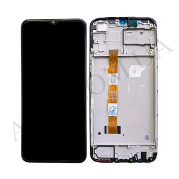 Дисплей Vivo Y01/ Y01A чёрный + рамка