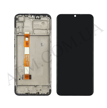 Дисплей Vivo Y20/ Y20i/ Y20S/ V2027 чёрный + рамка