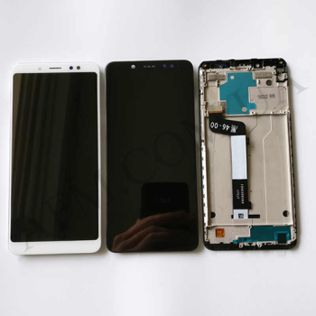 Дисплей Xiaomi Redmi Note 5/ Redmi Note 5 Pro білий + рамка