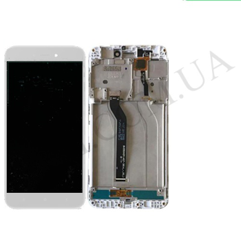 Дисплей Xiaomi Redmi 5A білий + рамка