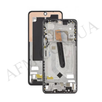 Дисплей Xiaomi Poco F3/ Mi11i/ K40 IPS чорний + рамка