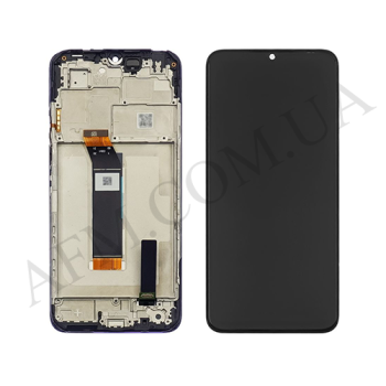 Дисплей Xiaomi Poco M5/ Poco M4 5G/ Redmi 10 5G/ Note 11E 5G чорний + рамка