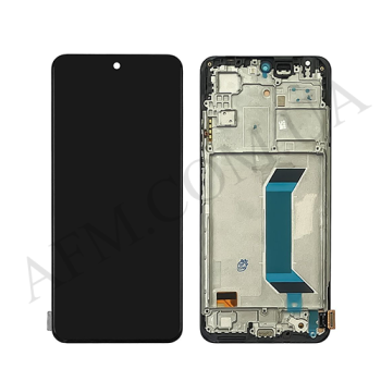 Дисплей Xiaomi Redmi Note 12 5G/ Note 12 China/ Poco X5 5G IPS чорний + рамка