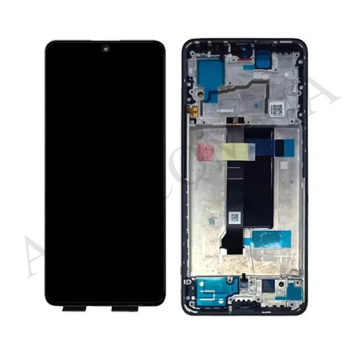 Дисплей Xiaomi Poco X6 5G/ Redmi Note 13 Pro 5G OLED чорний + рамка