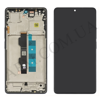 Дисплей Xiaomi Redmi Note 13 Pro 4G/ Poco M6 Pro 4G OLED чорний + рамка