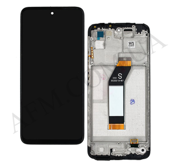 Дисплей Xiaomi Redmi 10 2022 чорний + рамка