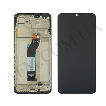 Дисплей Xiaomi Redmi 13C/ Poco C65 чорний + рамка