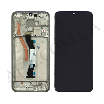Дисплей Xiaomi Redmi Note 8 Pro чорний + рамка