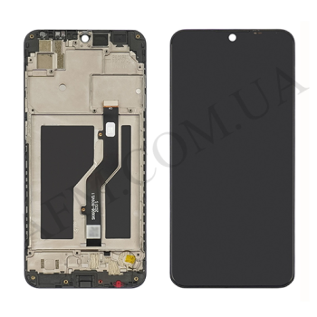 Дисплей ZTE Blade A5 2020 чорний + рамка