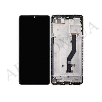 Дисплей ZTE Blade A72s чорний + рамка