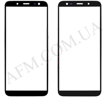 Скло екрану Samsung J415F Galaxy J4+/ J610F чорне + OCA плівка