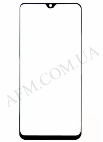 Скло екрану Samsung A205 Galaxy A20 2019/ A307 Galaxy A30S чорне + OCA плівка