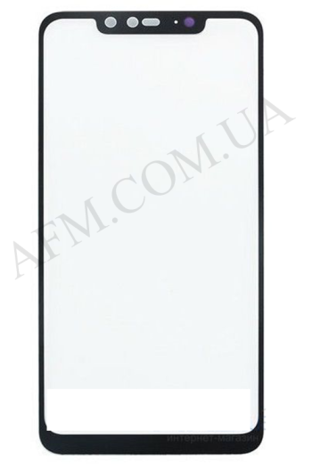 Скло екрану Xiaomi Redmi Note 6 Pro чорне + OCA плівка