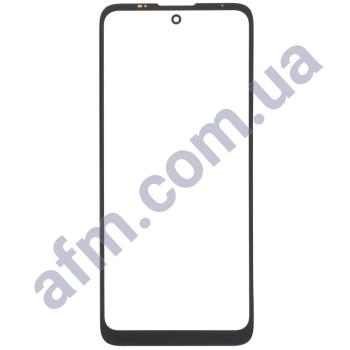 Скло екрану Motorola XT2159 Moto E40/ XT2158-6 Moto E30 чорне + OCA плівка