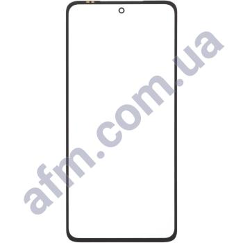 Скло екрану Motorola XT2255-1 Moto G72 чорне + OCA плівка