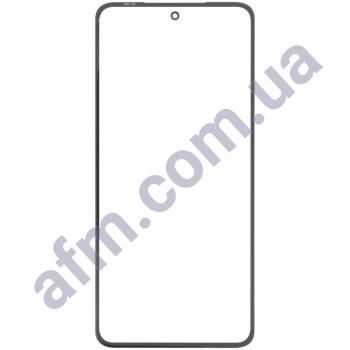 Скло екрану Motorola XT2347 Moto G84 чорне + OCA плівка