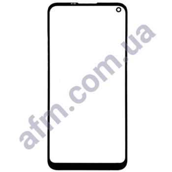 Скло екрану Samsung A115 Galaxy A11 2020/ M115 Galaxy M11 чорне + OCA плівка