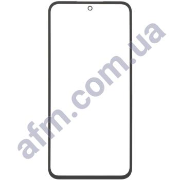 Скло екрану Samsung A356 Galaxy A35 чорне + OCA плівка