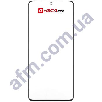 Скло екрану Samsung G998 Galaxy S21 Ultra чорне G + OCA плівка