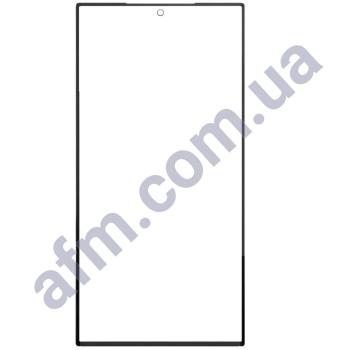 Скло екрану Samsung S918 Galaxy S23 Ultra чорне + OCA плівка