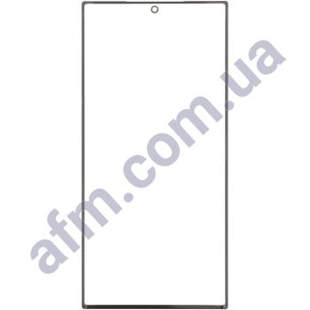 Скло екрану Samsung S938 Galaxy S25 Ultra чорне + OCA плівка