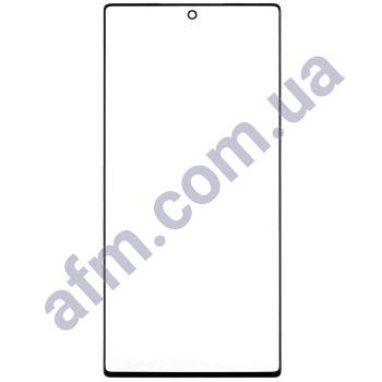 Скло екрану Samsung N975 Galaxy Note 10 Plus чорне + OCA плівка