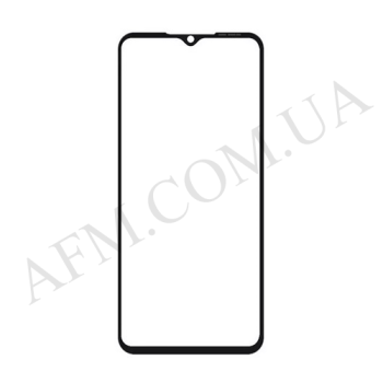 Скло екрану ZTE Blade A54/ A34 чорне + OCA плівка