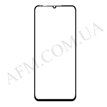 Скло екрану ZTE Blade A7 2019/ A7 2020/ A5 2020/ A51 Lite 2021 чорне + OCA плівка