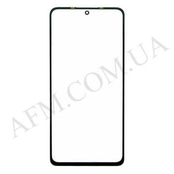 Стекло экрана ZTE Blade A73 4G/ V50 Design 4G чёрное + OCA плёнка