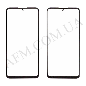 Скло екрану ZTE Blade V30/ V40 чорне + OCA плівка